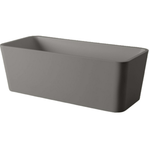 Ванна отдельностоящая из искусственного камня, grigio oliva, Artceram Square ACW004 15 grigio oliva (детальная фотография)