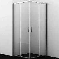 Душевой уголок WasserKRAFT Lippe 90х90 см профиль хром