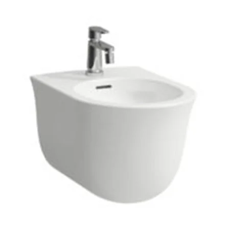 Биде подвесное Laufen The New Classic с покрытием LCC 8.3085.1.400.302.1 (детальная фотография), подвесные, встраиваемые