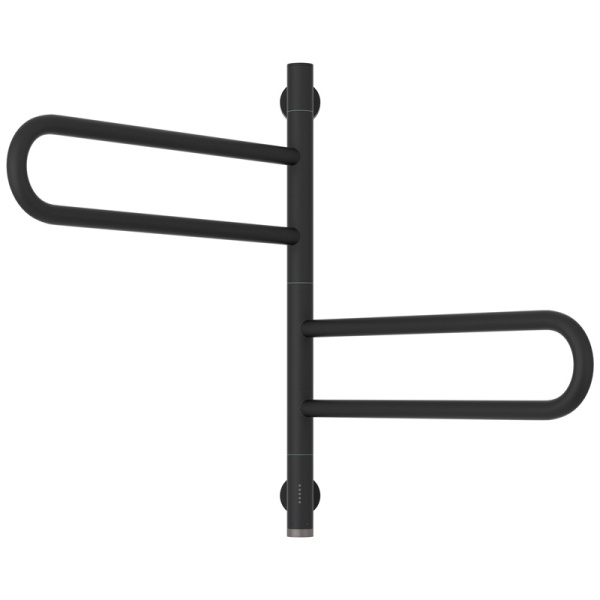 Полотенцесушитель электрический Сунержа Парео 4.0 53.5х56.7 см темный титан муар 15-0823-0567 (детальная фотография)