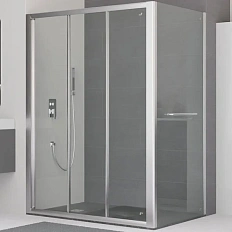 Душевая перегородка RGW Z-050-1 70 см профиль хром, стекло прозрачное