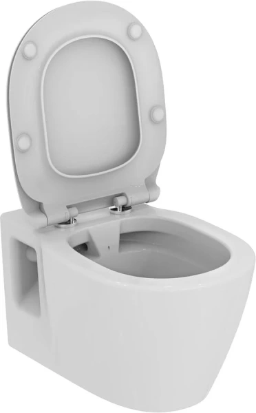 Унитаз подвесной Ideal Standard Connect белый, безободковый E814901 (детальная фотография), подвесные, встраиваемые