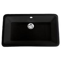 Раковина встраиваемая 53х33 см, цвет чёрный, Devon&Devon York