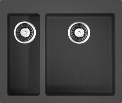 Мойка для кухни Omoikiri Bosen 59-2-BL 59 см черная 4993149 (детальная фотография)