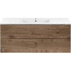Тумба под раковину подвесная Vincea Mia 120,9 см V.Oak