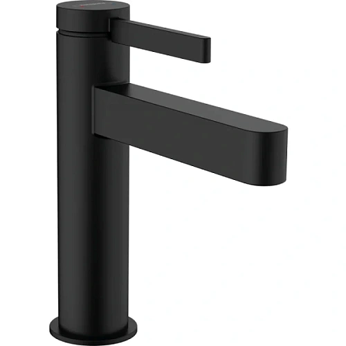 Смеситель для раковины Hansgrohe Finoris черный матовый - фото 2