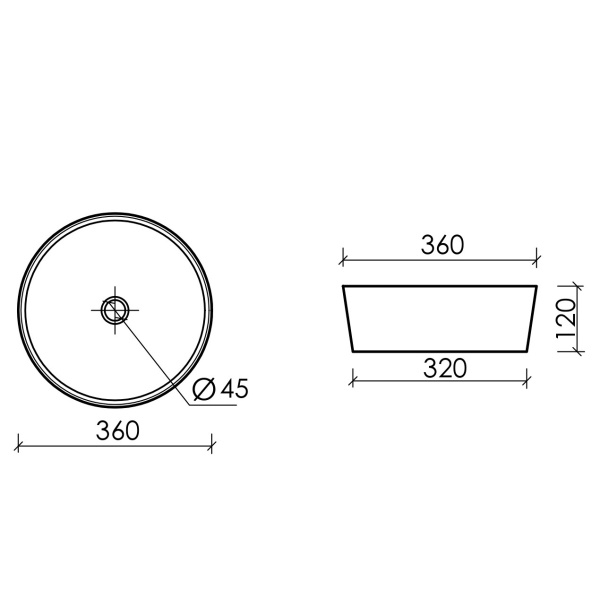 Схема (детальная фотография), маленькие, в форме чаши, круглой формы