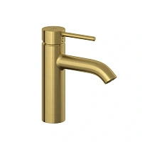 Смеситель для раковины Kludi Bozz золото брашированное