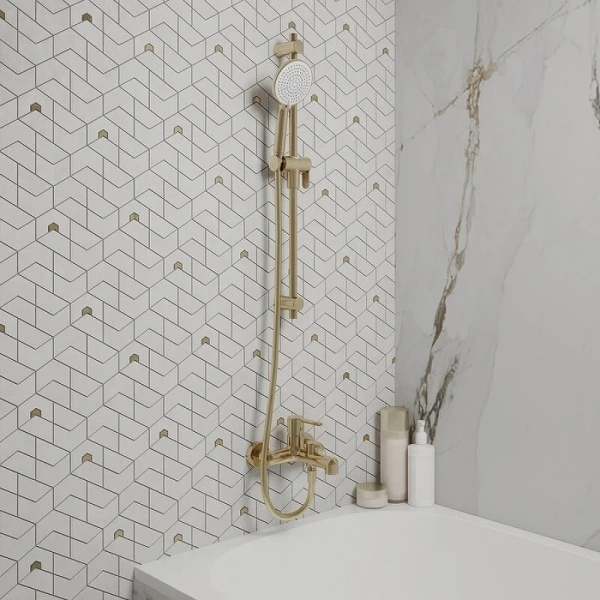 Шланг для душа IDDIS Optima Home золото матовое 04P15MGi19 (детальная фотография), золотые