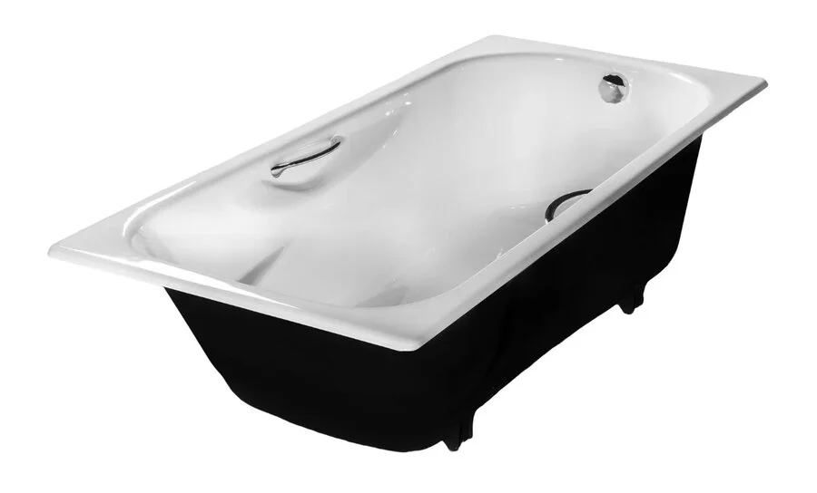 Ванна чугунная Wotte Comfort БП-э00д1474, 170 x 75 см, белый (детальная фотография), без гидромассажа