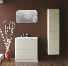 Тумба с раковиной BelBagno Energia Tortora Lucido BB800FHC