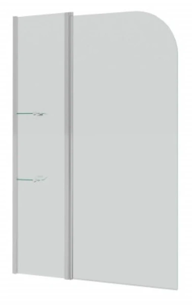 Шторка для ванны Grossman 110х150 см распашная GR-101/1 (детальная фотография)