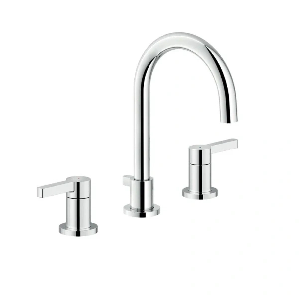 Смеситель для раковины Nobili Lira LR116211/1T1 на 3 отверстия (детальная фотография)