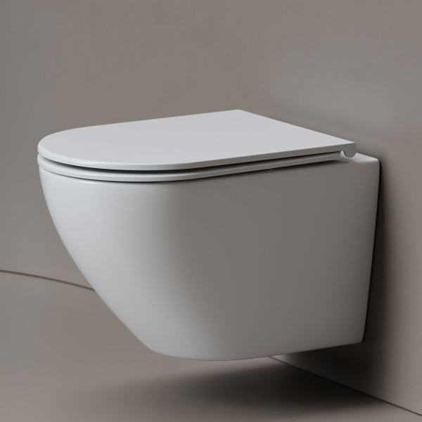 Унитаз подвесной Ceramicanova Whirl сиденье микролифт CN11007T (детальная фотография), подвесные, встраиваемые