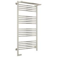 Полотенцесушитель электрический левый, с полкой цвет без покрытия Сунержа Богема 2.0 1200х600