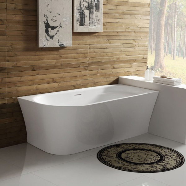 Ванна акриловая BelBagno 170х78 см монтаж в правый угол BB410-1700-780-R (детальная фотография), 170x80 см