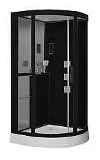 Душевая кабина Grossman 100x100 см профиль черный