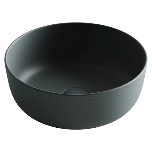 Раковина Ceramica Nova Element 35 см темный антрацит матовый - фото 4