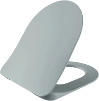 Крышка-сидение с микролифтом Creavit Duck серая матовая