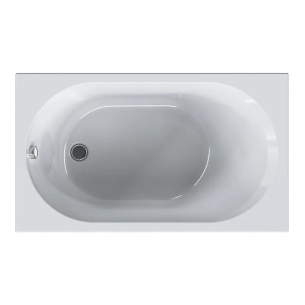 Ванна акриловая Am.Pm X-Joy 120х70 см белая W94A-120-070W-A (детальная фотография), без гидромассажа, недорогие, маленькие