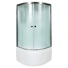 Душевая кабина Deto D 100х100 см верхнее освещение