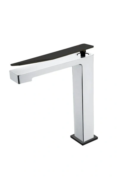 Смеситель для раковины Boheme Q хром/черный 142-CRB.2 (детальная фотография)