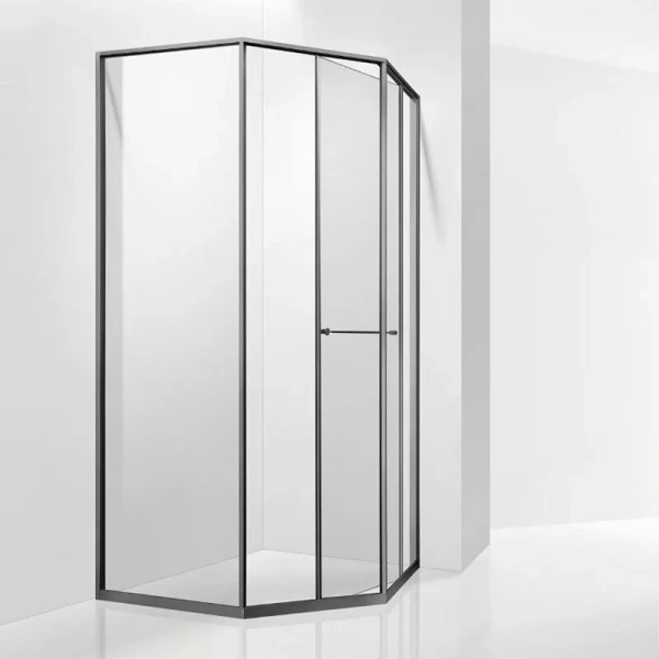 Душевой уголок RGW Stilvoll SV-82Gr R 100x100 см стекло прозрачное, правый 33328200-110R (детальная фотография), стеклянные, угловые, без поддона