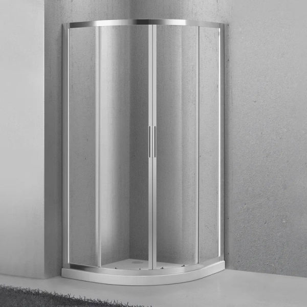 Душевой уголок BelBagno Sela 90x90 см стекло прозрачное SELA-R-2-90-C-Cr (детальная фотография)