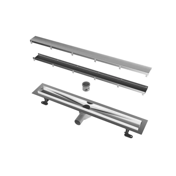 Душевой лоток Kerama Marazzi 75 см с решеткой и опорами APZ13-DOUBLE9-750KM (детальная фотография)