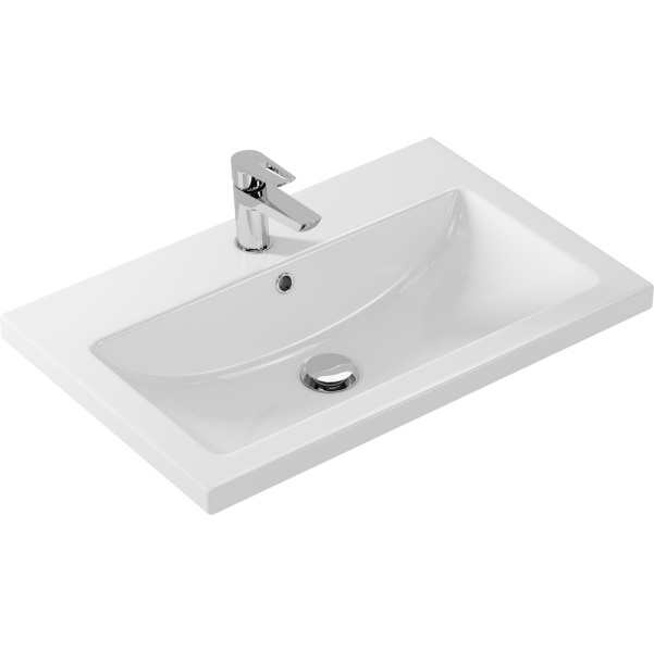 Раковина Cersanit Como 70 см белая S-UM-COM70/1-w (детальная фотография)