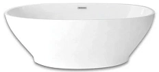 Акриловая ванна Abber 165х80 см отдельностоящая
