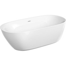 Ванна акриловая Sancos Single 180x85 см отдельностоящая