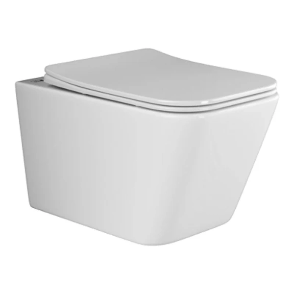 Унитаз с инсталляцией Ceramica Nova Metric кнопка белая CN3007_1001W_1000 (детальная фотография), с инсталляцией index_1