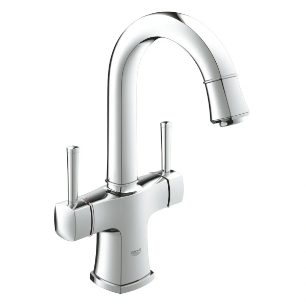 Смеситель для раковины, хром, Grohe Grandera 21107000 (детальная фотография)