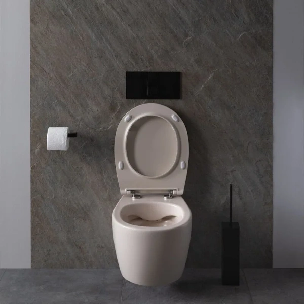 Унитаз подвесной Allen Brau Fantasy айвори 4.11004.IV (детальная фотография), цветные