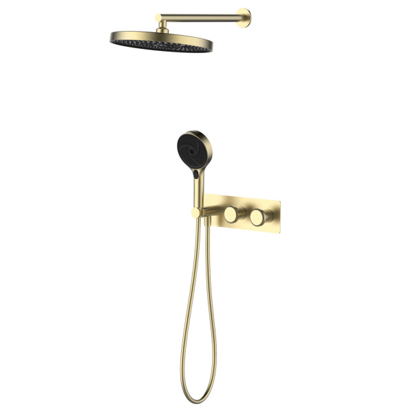 Душевой комплект ALTROBAGNO Ricco 040203 золото матовое ALTROBAGNORicco040203BG (детальная фотография)