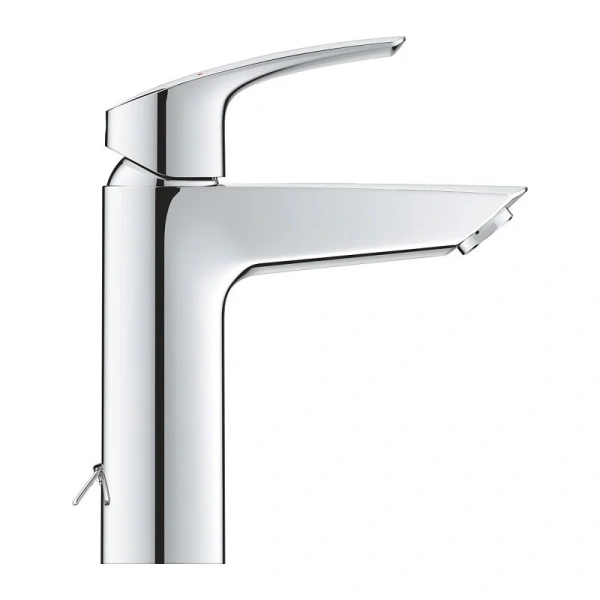 Смеситель для раковины Grohe Eurosmart с цепочкой 23323003 (детальная фотография), современные, hi-tech