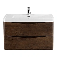 Тумба под раковину подвесная BelBagno Ancona-N 80 см rovere moro