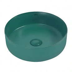 Раковина Abber Bequem 36 см темно-зеленая матовая