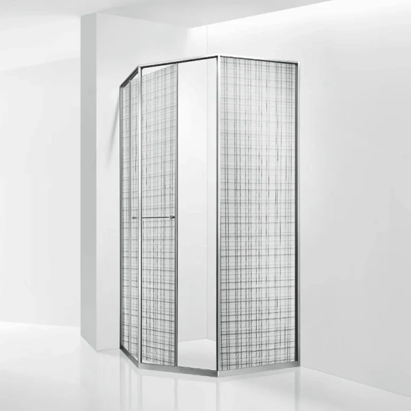 Душевой уголок RGW Stilvoll SV-82 L 90x90 см стекло черная вуаль, левый 33328299-241L (детальная фотография), 90х90