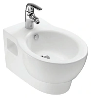 Биде подвесное Jacob Delafon Ove горизонтальный выпуск