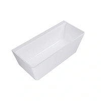 Акриловая ванна Timo ERIKA1700, 170 х 75 см, цвет белый