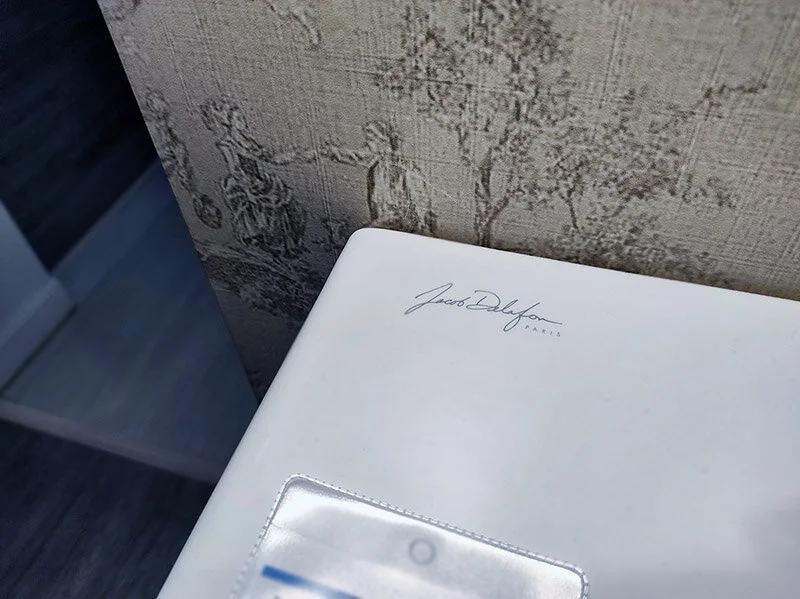 Раковина Jacob Delafon Vox 80 см белая EXAE112-00 (детальная фотография), одинарные