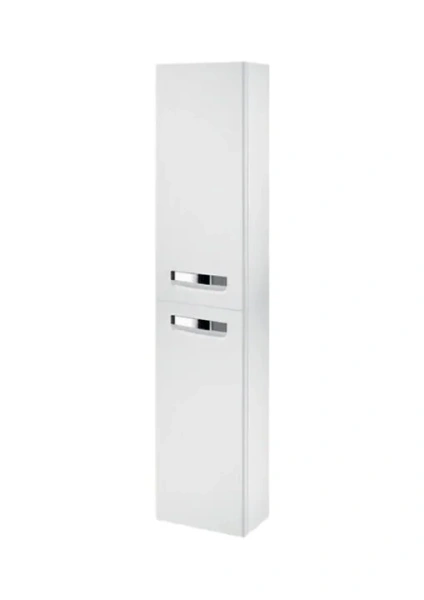 Шкаф-пенал подвесной Roca The Gap 35 см белый матовый левый ZRU9302739 (детальная фотография)