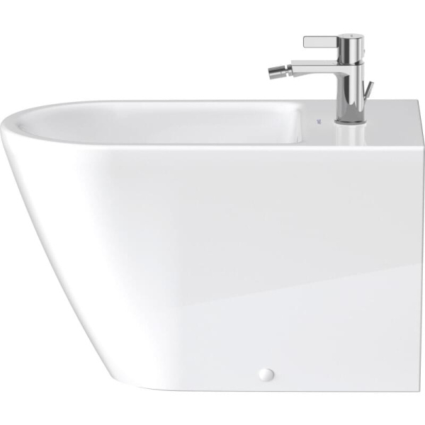Биде напольное Duravit D-Neo белое 2294100000 (детальная фотография), напольные, приставные