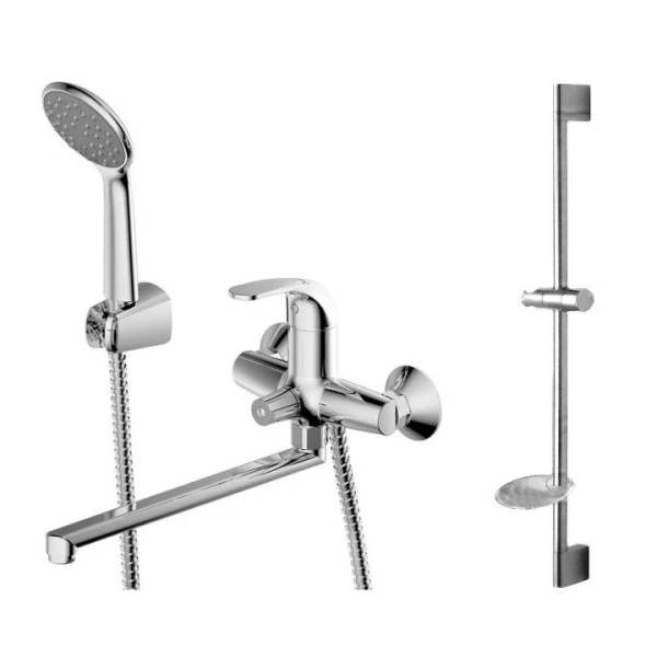 Комплект для ванной комнаты Bravat Fit F00416C (детальная фотография)