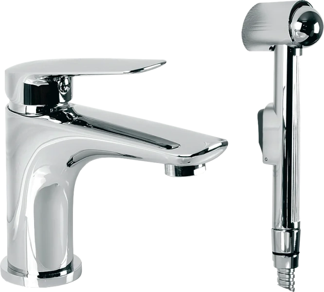 Смеситель с гигиеническим душем Migliore Laguna однорычажный 26082 (детальная фотография)