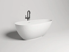 Ванна из искусственного камня Salini Paola 160x77 см белая матовая
