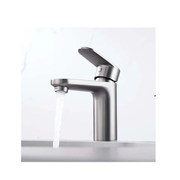 Смеситель для раковины Акватек Ника оружейная сталь AQ1810BGM (детальная фотография), другие