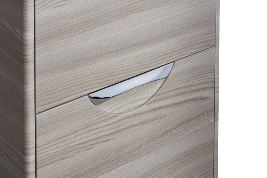 Тумба под раковину подвесная Акватон Сильва 50 см дуб фьорд 1A211701SIW60 (детальная фотография), моноблок